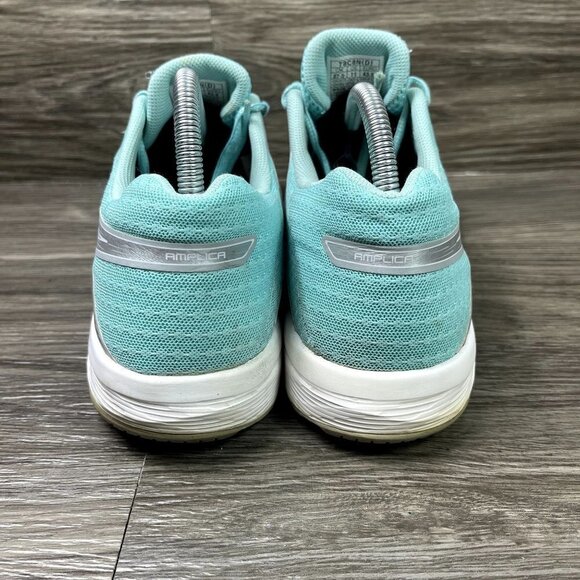 ASICS AMPLICA Women's Blue & Grey Running Shoes Size 11 - Picture 4 of 9